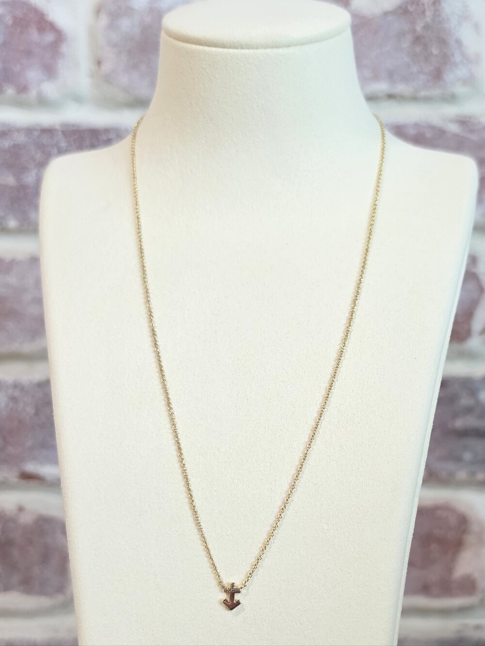 Delicate Dainty Gold Tone Sagittarius Zodiac Necklace